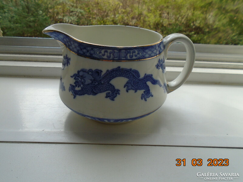 1920 George jones&sons dragon crescent dragon pattern pouring crescent series