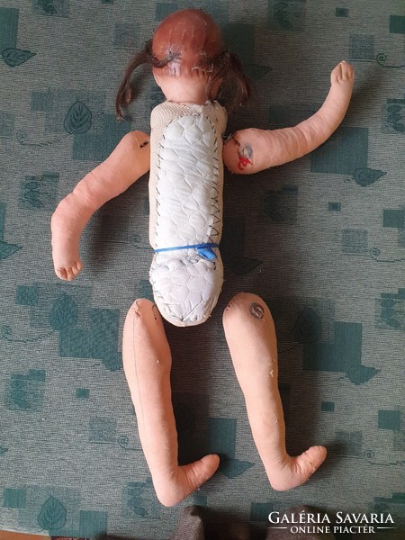 Old doll, antique toy doll