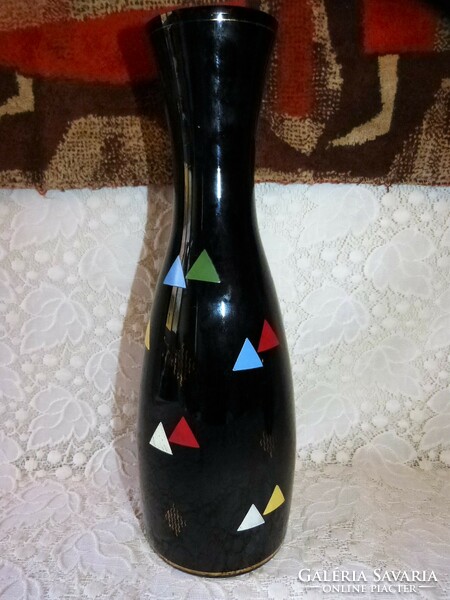 5 Pcs. Glass vase / veb kunst-glas