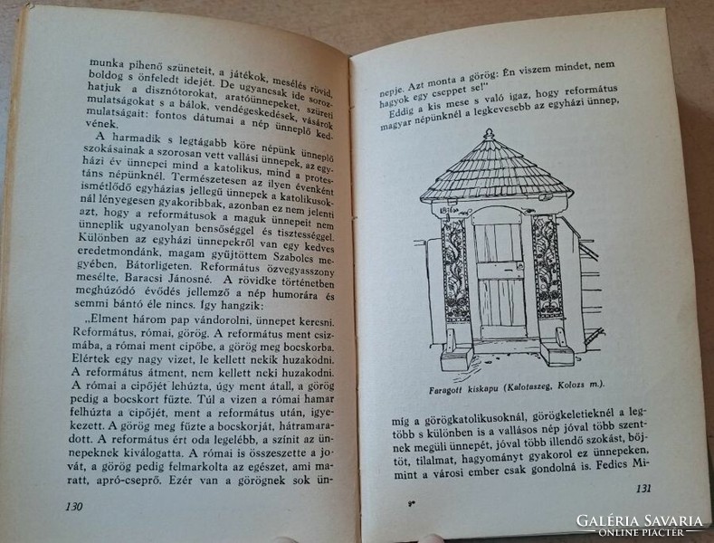 Gyula Ortutay: small Hungarian ethnography 1940 first edition Royal Hungarian University Press