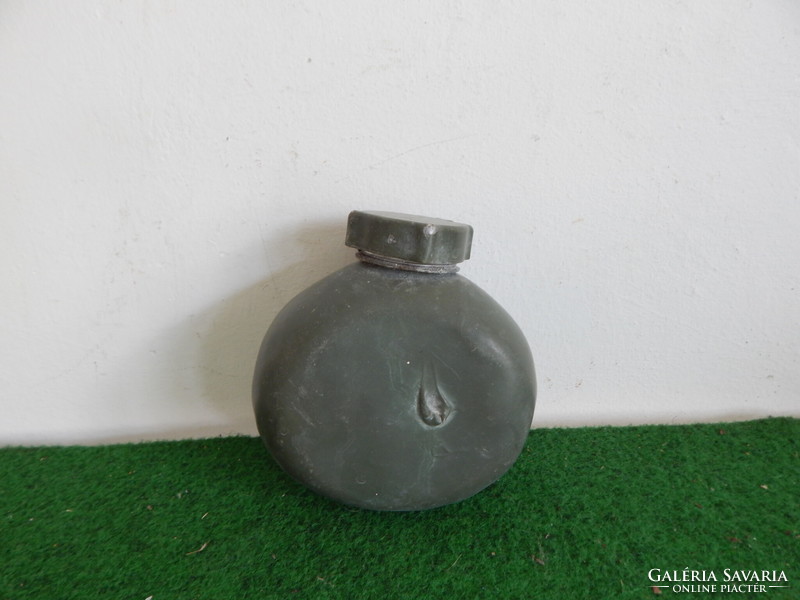 Metal military water bottle