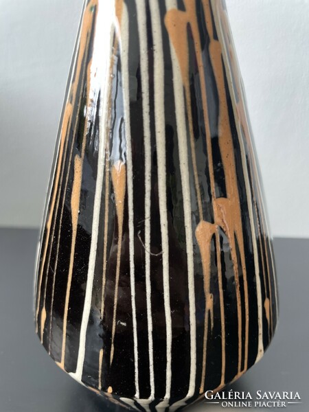 Retro glazed vase