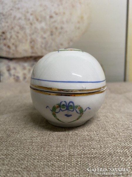 Herbena Német Porcelán Bonbonier Egyedi A43