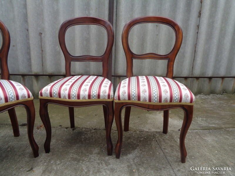 Biedermeier chair set 6 pcs