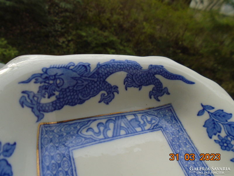 Antique coalport dragon Chinese dragon pattern tray