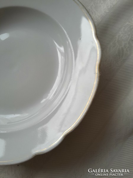 Régi szép tányér  24 cm lapos