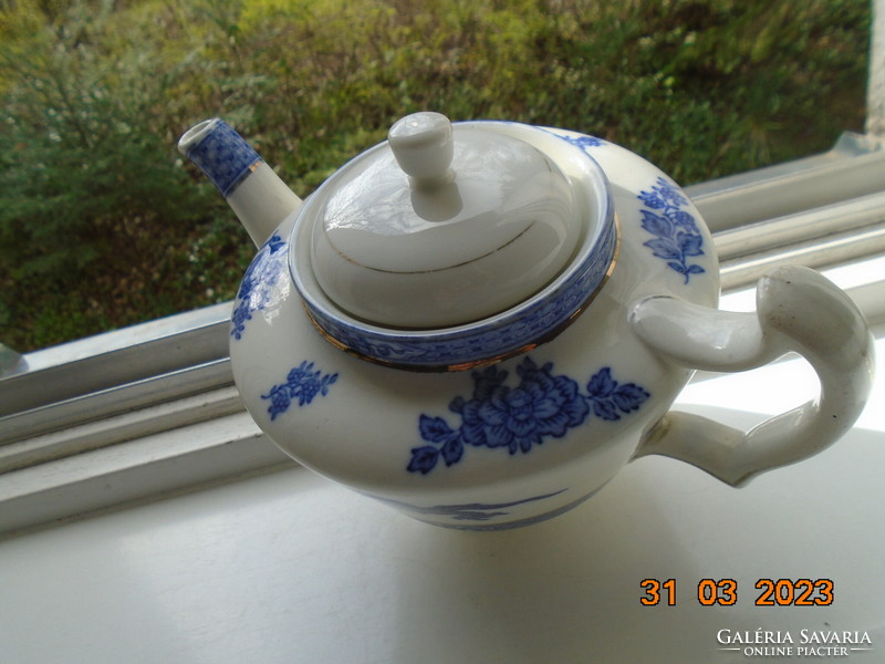 1904 Cauldon Chinese dragon pattern teapot