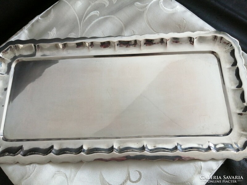 Silver tray