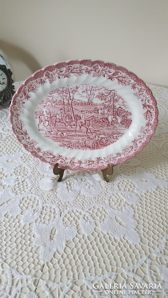 English Myotts earthenware roast and steak dish