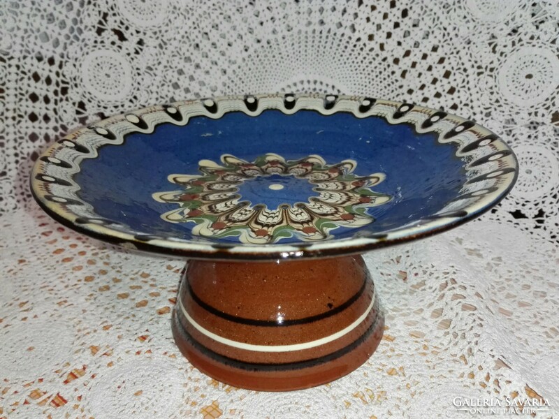 Ceramic serving tray, center table.