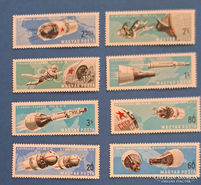 Space exploration stamps line a/6/8