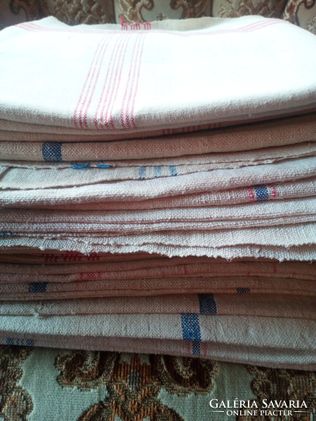 Antique home-woven linen package.