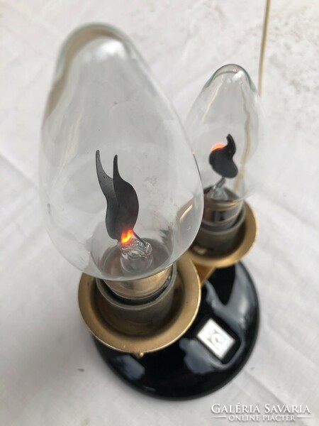 Russian two-burner lamp