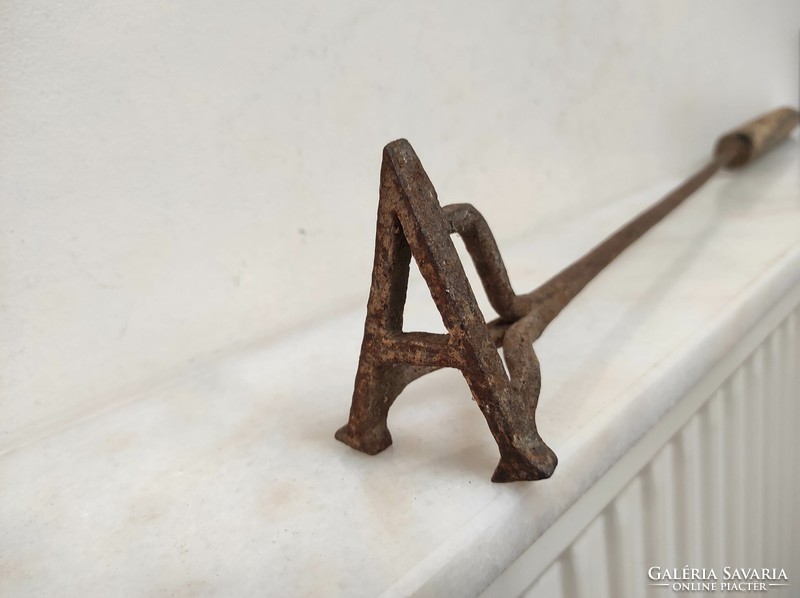 Antique iron tool flickers the letter animal husbandry agriculture 262 7015