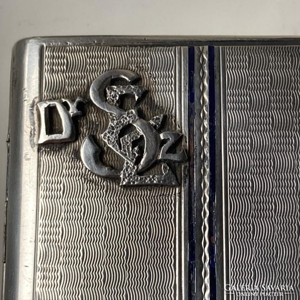 Silver cigarette case collector's item