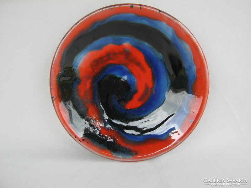 Liszkay retro craftsman in ceramic wall bowl