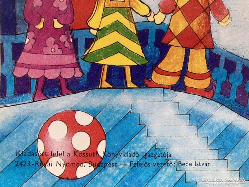 Varga Judit (1950-): Gyermeknap, propaganda plakát, 1980