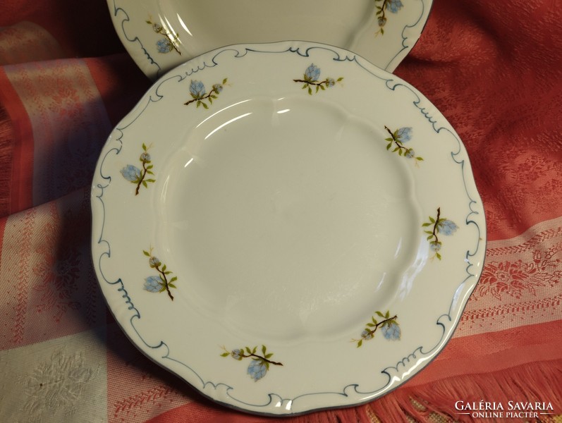 Zsolnay sütis porcelán tányér pótlásra