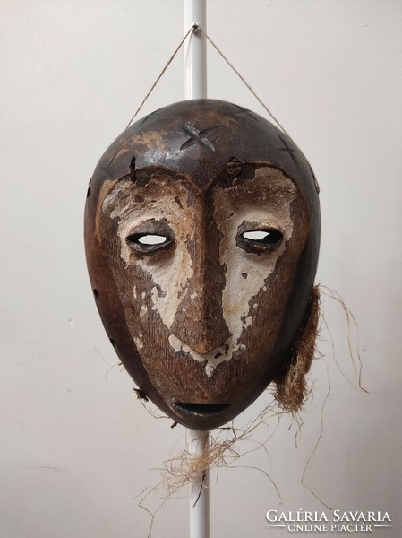 Antique African wooden mask traditional Congolese African mask discounted 343 drop 400 7167
