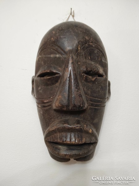 Antique African mask Makonde ethnic group Tanzania African mask 36 drop 300 6734