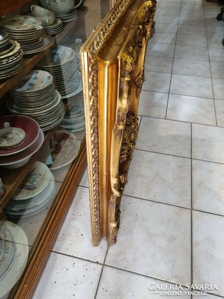 Old gilded mirror