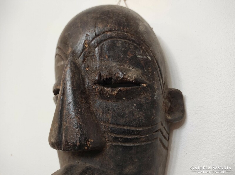 Antique African mask Makonde ethnic group Tanzania African mask 36 drop 300 6734