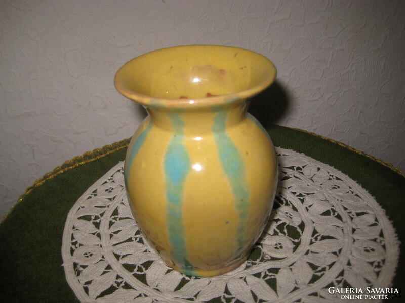 Evk Eger Castle ceramics 1949, silke, vase, 11 cm, good condition