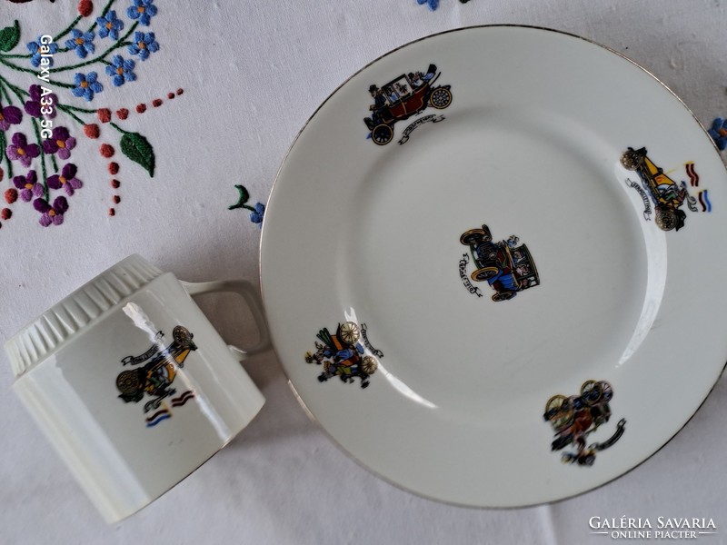 Zsolnay automotive children's tableware