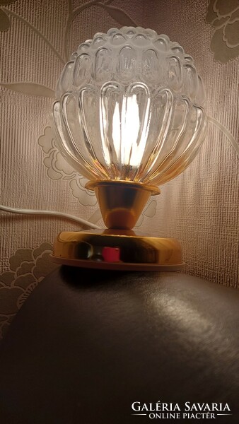 Mid century, retro design Szarvas bedside lamp Hódmezővásárhely table lamp