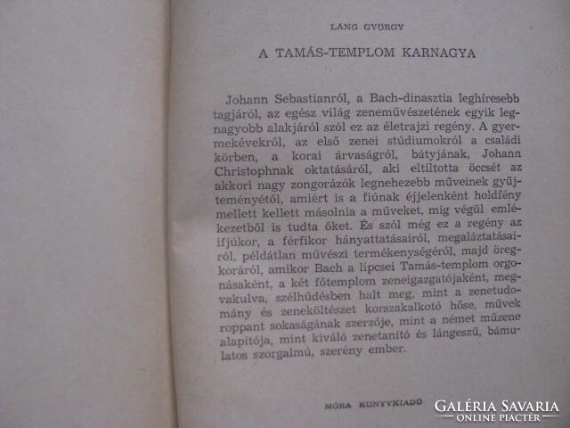 Láng György: A Tamás templom karnagya