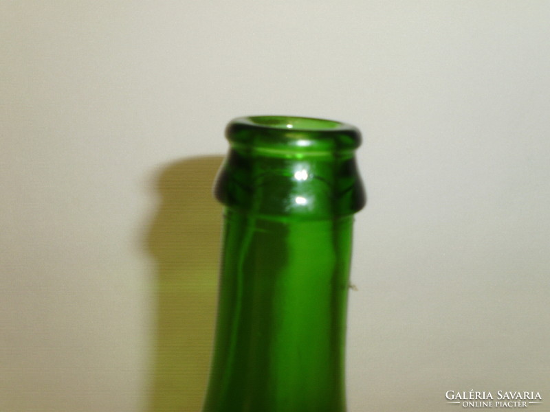 Retro üveg palack " Boldog új évet kíván az Orosházi Üveggyár 1991 - 0,75 l