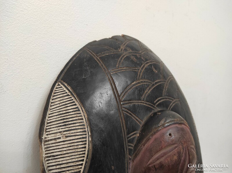 Antique African shield Songye ethnic group Congo damaged devalued 910 le 7169