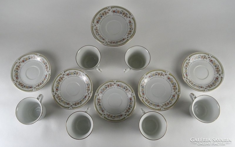 1M727 Chinese porcelain tea set 6 pieces