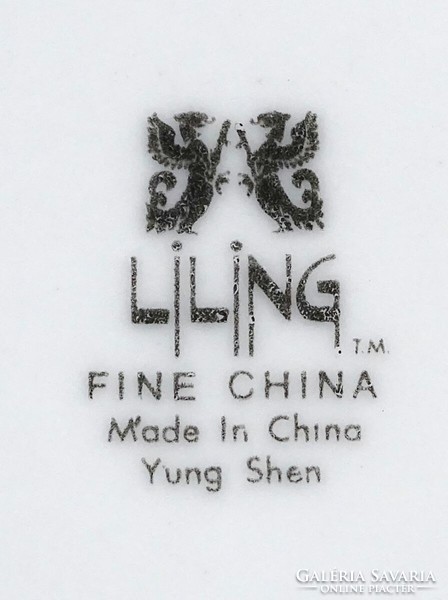 1M727 Kínai porcelán teáskészlet 6 darab