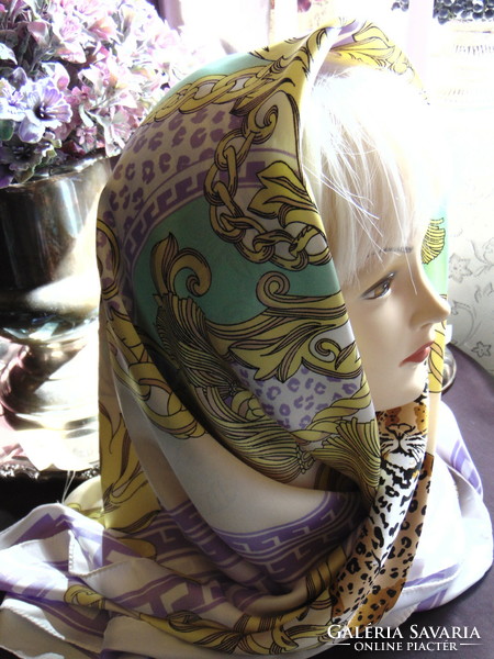 Beautiful leopard scarf, headscarf