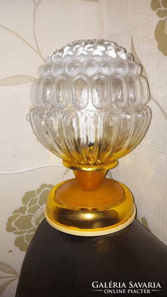 Mid century, retro design Szarvas bedside lamp Hódmezővásárhely table lamp