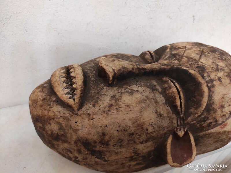 Antik afrikai maszk Chokwe népcsoport Angola leértékelt 295 Le dob 100 7087