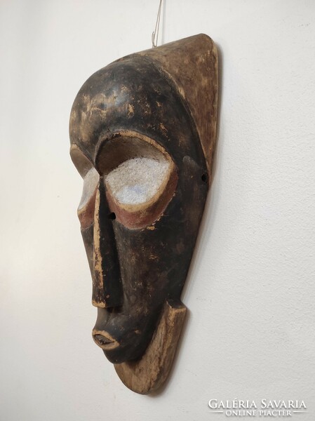 Antique African patinated wooden mask Pende ethnic group Congo discounted 35 throw away 47 6733