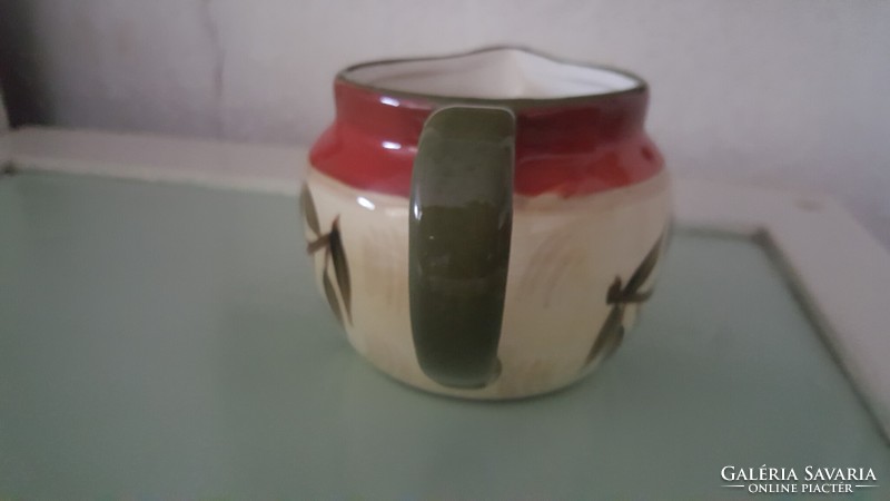 Hand painted ceramic spout