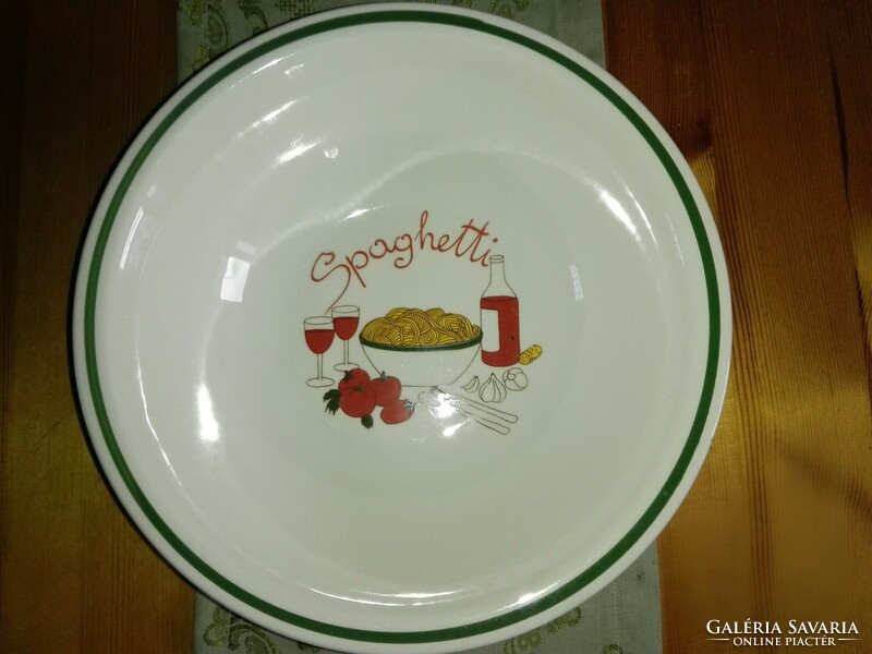 Spaghetti porcelain plate...New.