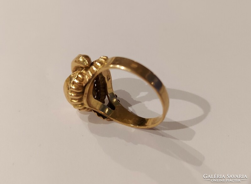 18K arany gyűrű