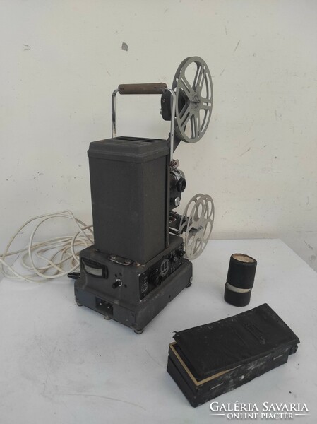 Antik film vetítő gép mozi projektor eredeti sérült elázott dobozában 626 7311