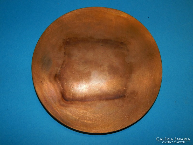 Nagyméretű 12,5 cm-es, 388 g  bronz plakett dobozában, kiváló állapotban