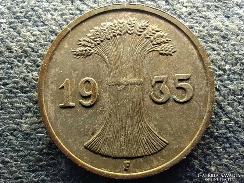 Germany Weimar Republic (1919-1933) 1 imperial pfennig 1935 f (id74229)