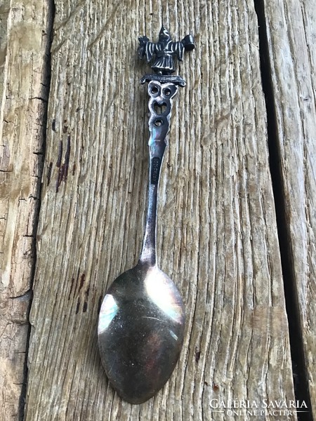 Old silver-plated Munich teaspoon