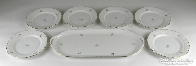 1M722 Herendi porcelán süteményes készlet