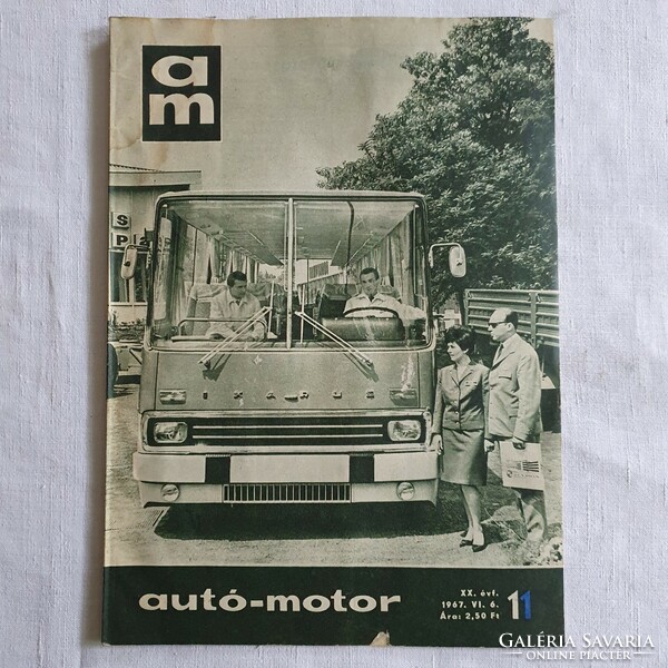 Auto - motor újságok 1965, 1966,1967,1969,1969,1971,1972
