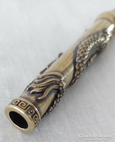 Solid brass pipe/tick