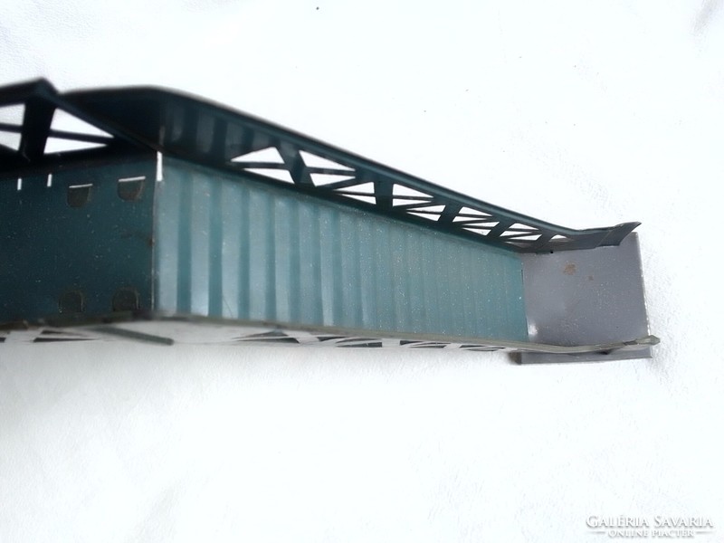 Antique old pedestrian railway overpass for train 0 model railway field table additional board game
