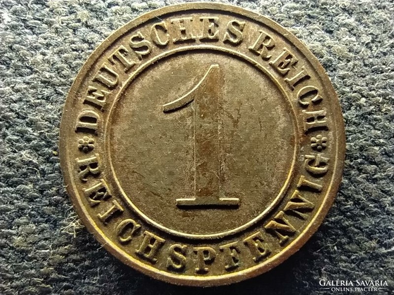 Németország Weimari Köztársaság (1919-1933) 1 birodalmi pfennig 1935 F (id74229)